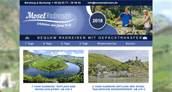 Desktop Screenshot of moselradreisen.de